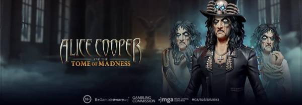 Get Ready for The Next Play’n GO Rock Slot – Alice Cooper and The Tome of Madness