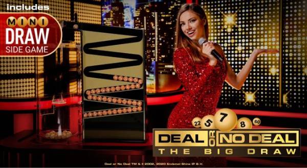 Playtech’s New Live Deal or No Deal – The Big Draw Available Now