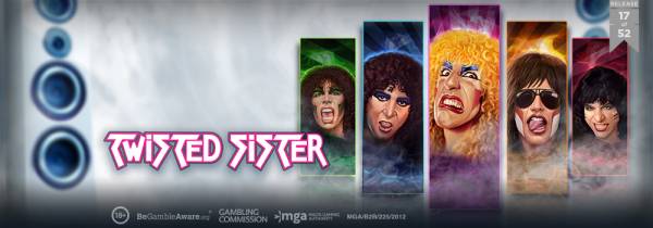 Play’n GO Invites to Rock With New Twisted Sister Grid Slot
