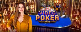 First in Live Casino – Video Poker Live by Evolution